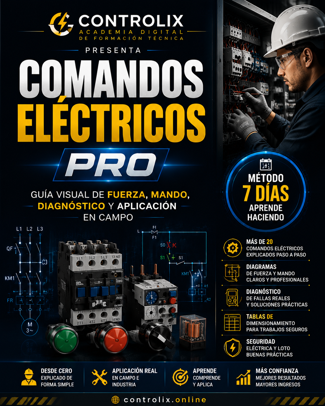 ¡Libro Digital "Controlix: Comandos Electrónicos PRO"!⚡